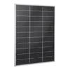 2PCS 100W Bifacial Solar Panels, 23% High-Efficiency N-Type Monocrystalline PV Module with MC4 Output & Aluminum Frame, IP67 Waterproof Solar Panel