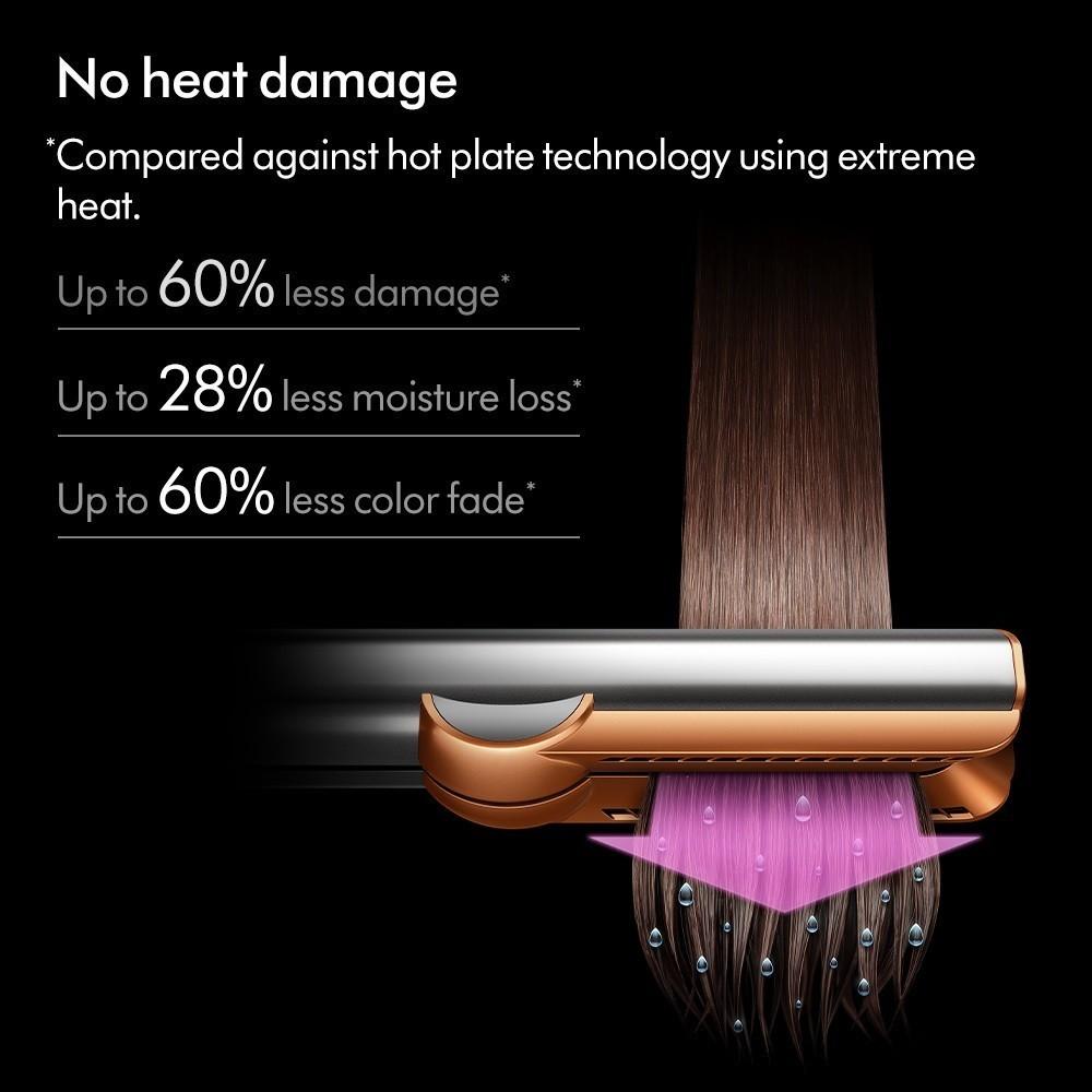 Professional Hi-Tech Hair Straightener Wet & Dry Dual-use Hair Straightener Board Household Portable Airstrait straightener