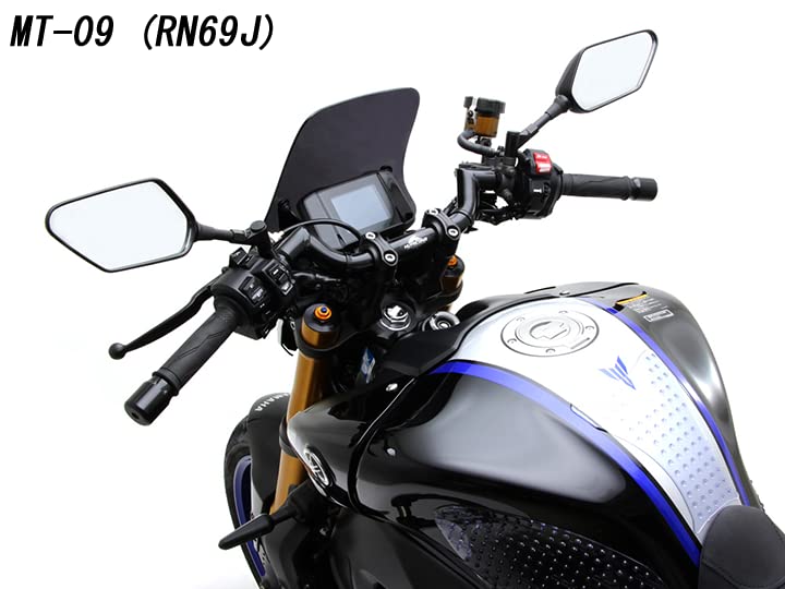 HURRICANE FAT Swallow Handlebar for HBK702B Kit, Black, MT-09/SP (21-RN69J)