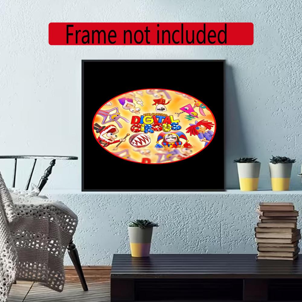 Tadc Pomni 5D Diamond Painting Round Diamond Rhinestones Mosaic Diamond Embroidery Wall Paintings Rhinestones Gift Frameless