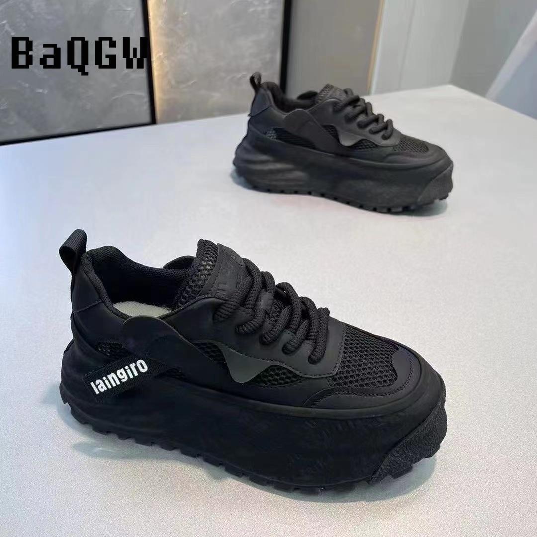 Модные цветные кроссовки с новым буквенным дизайном — фото 4