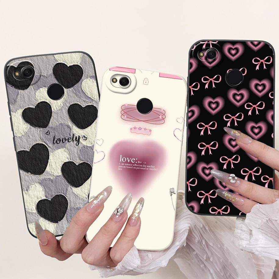 For Xiaomi Redmi 4X Case Cute Cartoon Rabbit Crown Cat Soft Silicone Lens Protective Cover For Xiaomi Redmi 4A 5A Redmi4X Shells
