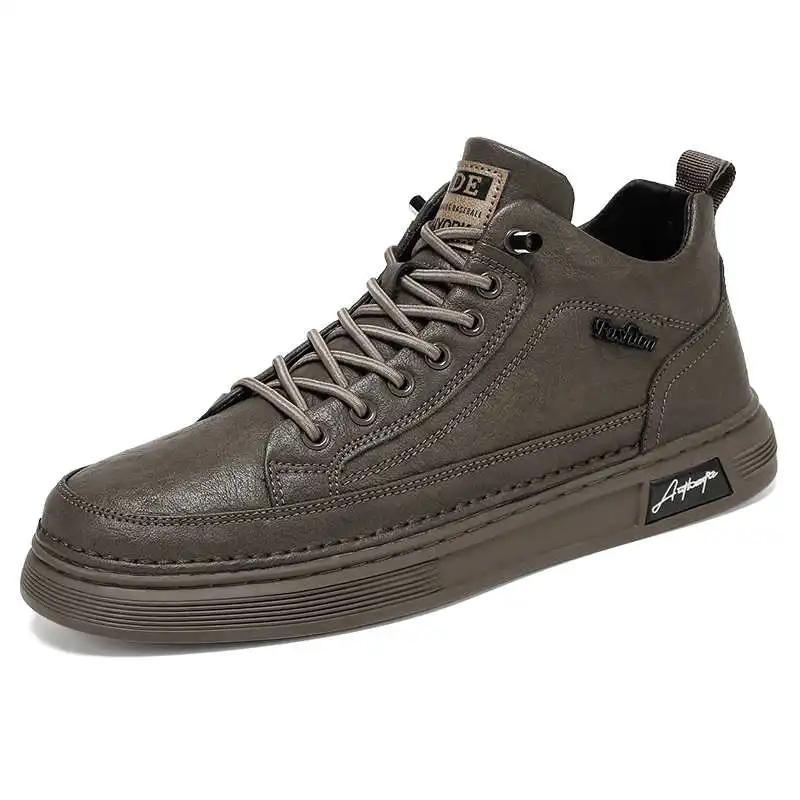 Thick Heel With Lacing Designer Sneakers For Women Boots Size 46 Ladies Shoes Ankle Boots Sport Design Sneakeres Loafers