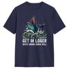 Unisexs TShirts Christian Meme Get in Loser Were Doing Gods Will Humorous Cotton Tees Short Sleeve T Shirt Round Neck Clothes