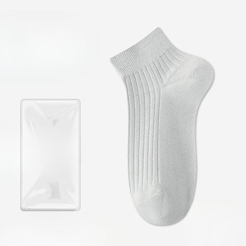 Female Spring and Summer Thin Cotton Sweat Absorbing Deodorizing Non Slip Breathable Socks