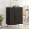 Sideboard in Black Oak Look 69.5 x 34 x 90 cm