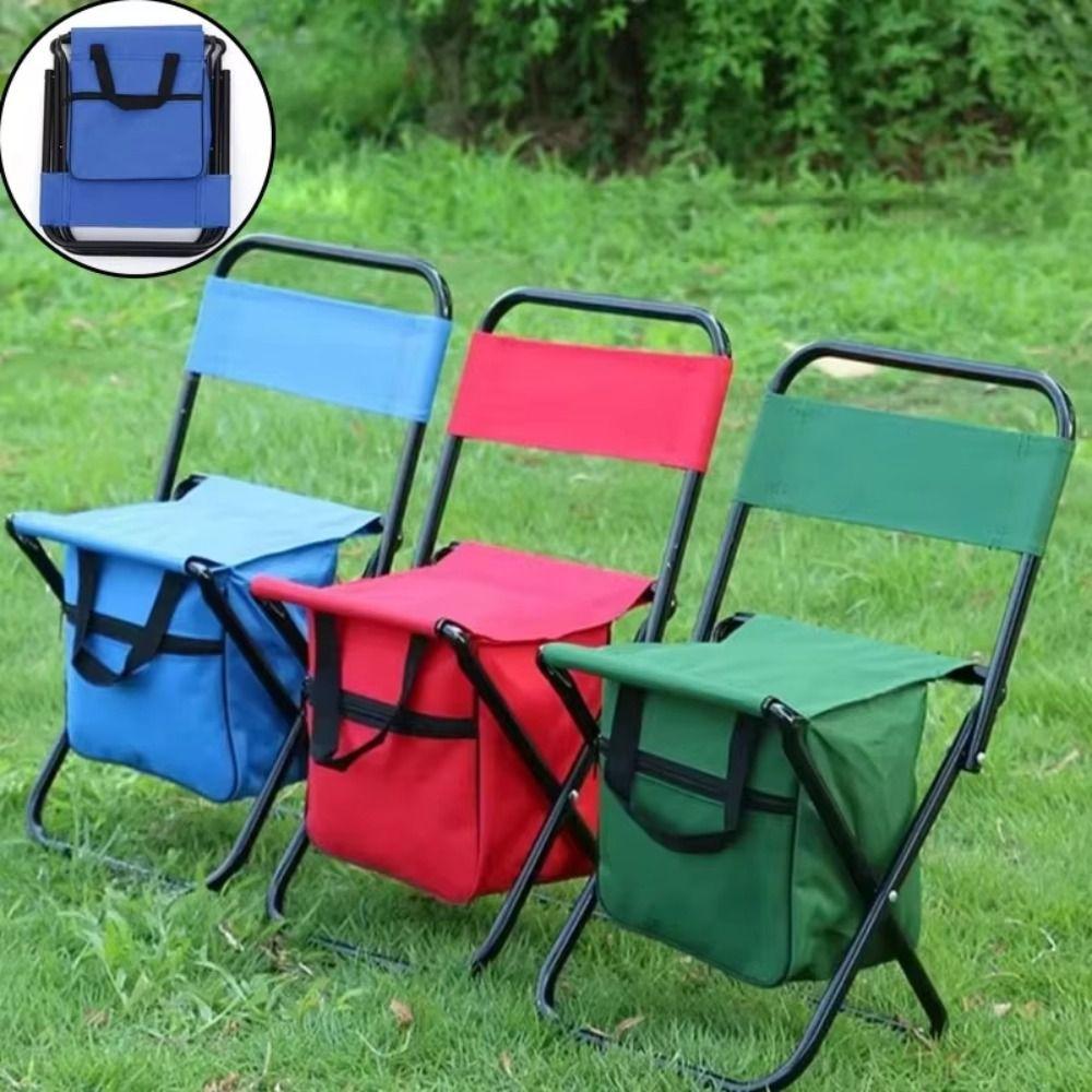 Strong Load-bearing Folding Camping Chair Wear-resistant Sports Beach Chairs Picnic