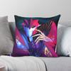 Fancy Knock Out Screamer Square Pillowcase Polyester Linen Velvet Printed Zip Decorative Throw Pillow Case Sofa Cushion Cover