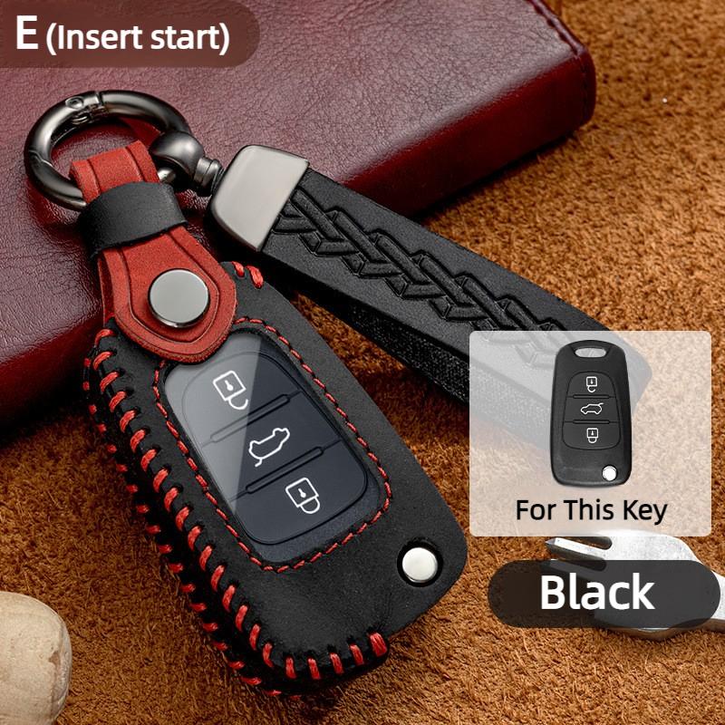 Car Key Shell Fob For Hyundai Elantra Accent I20 I30 Ix35 For Kia Rio 3 Soul Optima Ceed K2K5 Cerato Sportage Car Key Cover Case