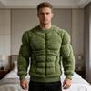 Fleece Mikiny s kulatým výstřihem pro Muže Ženy Oversized Dlouhý Rukáv Top Vtipný 3D Digitální Potisk Podzimní Zimní Oblečení