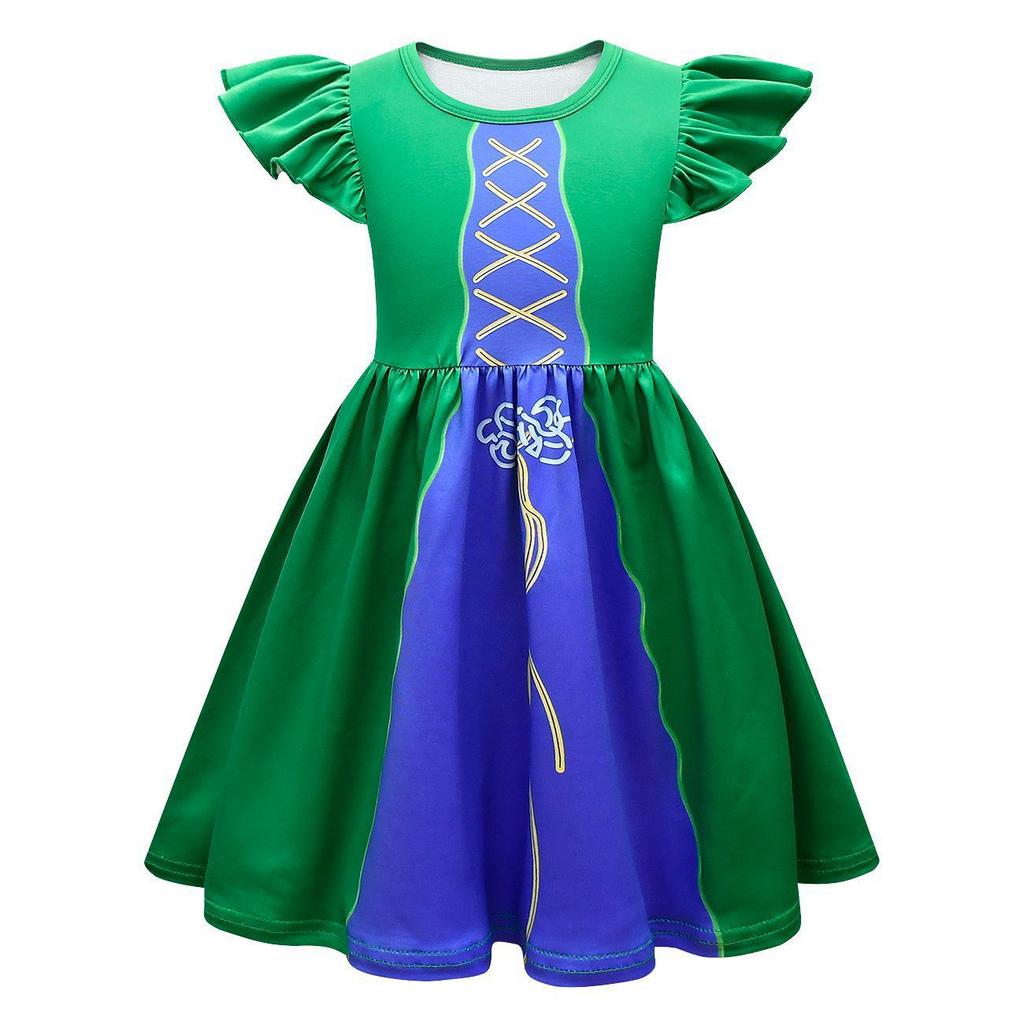 Halloween Children Cosplay Costume Witch Also Crazy Cosplay Costume Princess Dress