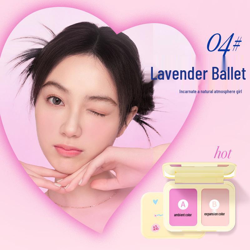 

Vitality Law Двухцветные матовые румяна: Осветляющий, Пигментированный 3-в-1 Цвет, Хайлайтер и Контур для Женщин