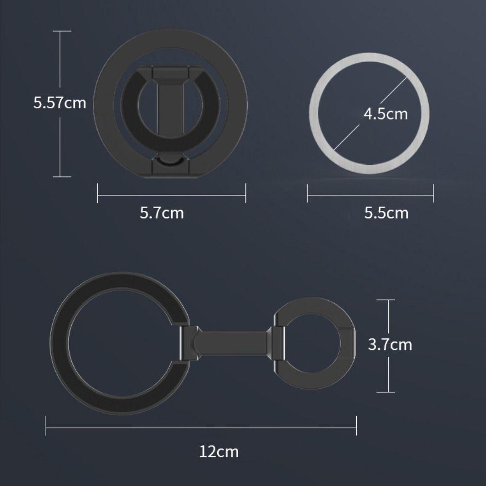360° Rotation Magnetic Phone Stand Double-Sided Bracket Accessories for iPhone 16 15 14 13 Series
