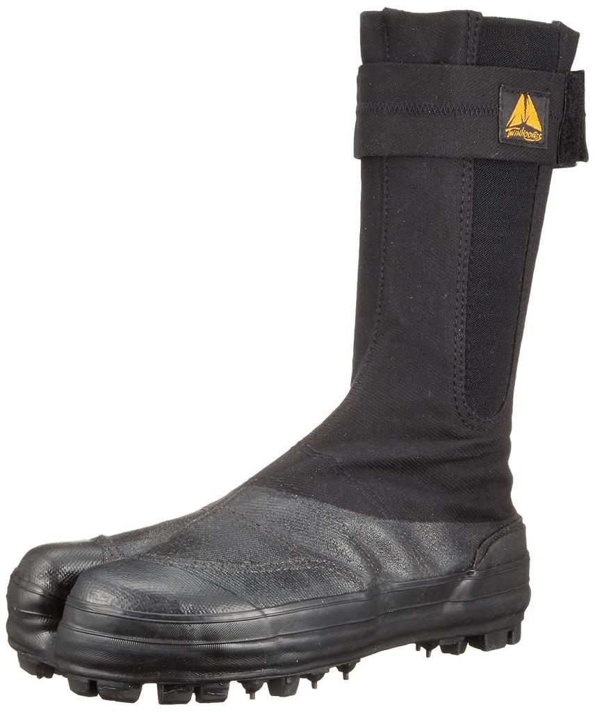 Arbeidssko W Pin Spike Jikatabi Sort cm 4E [Sokaido] 23,0