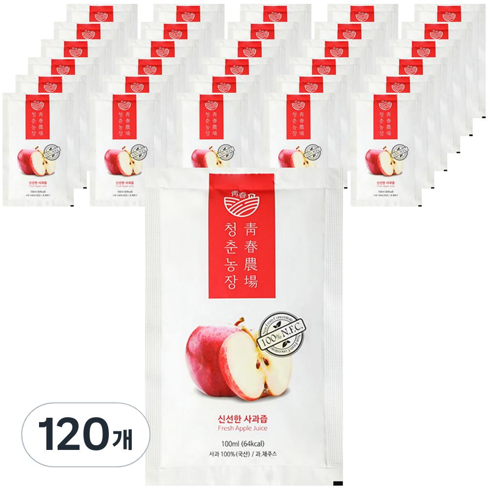 Cheongchun Farm Fresh Apple Juice 100ml 120 pcs
