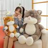 Plush Cat Striped Toy Oversized Cute Cartoon Girls Kids Birthday Holiday Gift