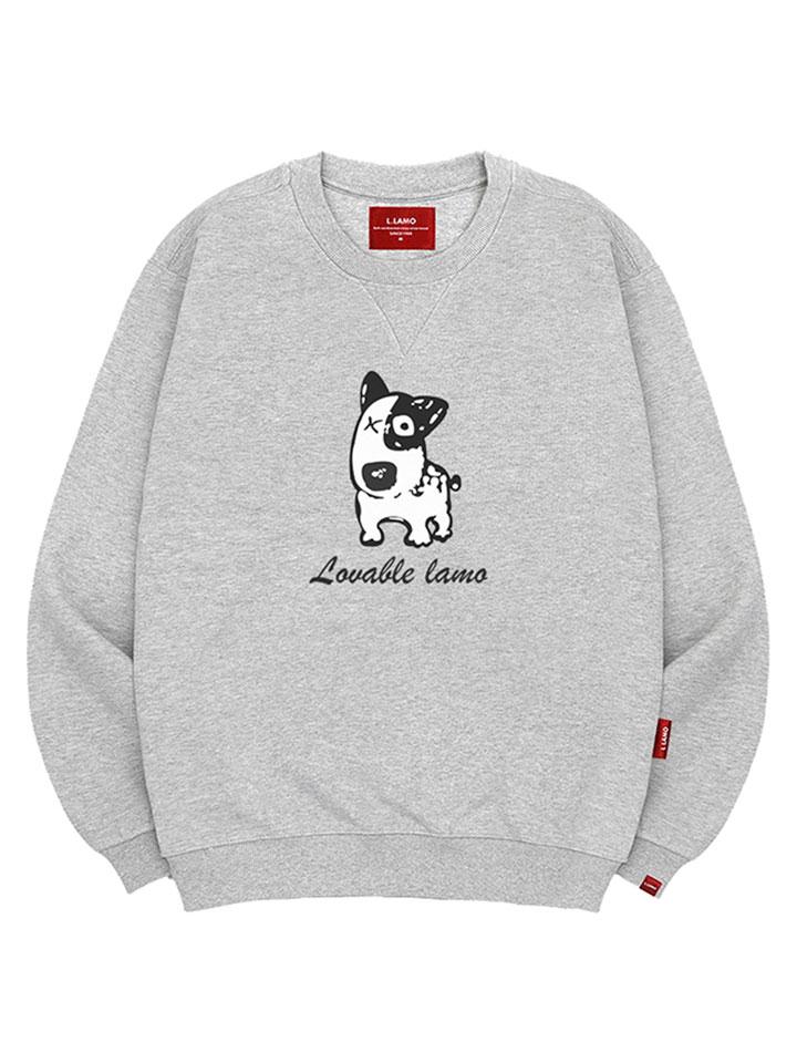 Ellamo Lovable Dog Sweatshirt Unisex Big Size S~4Xl (A Type)