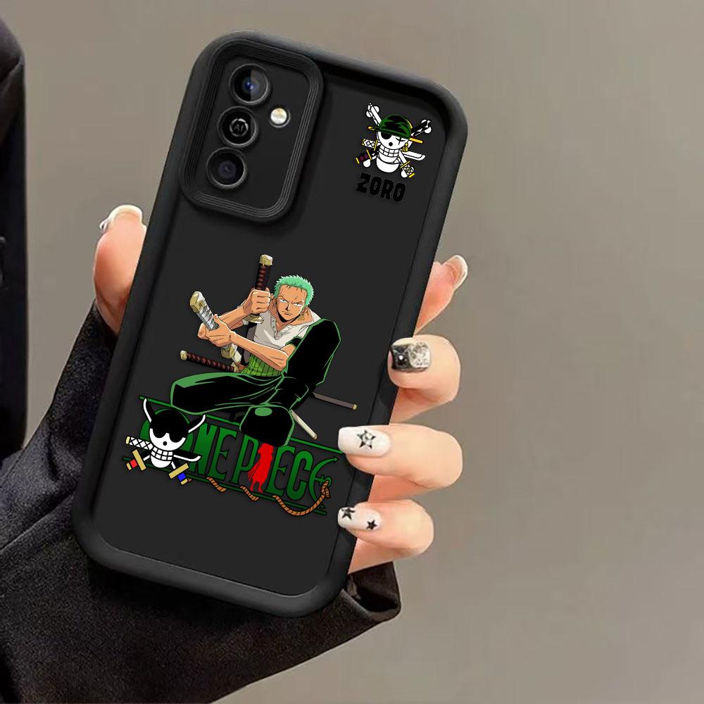 O-One P-Piece ZORO Nami Phone Case For Samsung A07 A70 A03 A03S A04E A05 A05S A06 A11 A12 A04 M15 M31 M34 M51 M54 NOTE 20 Case
