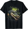 Crocodile Alligator Animal Illustration T-Shirt