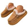 Cotton Slippers For Women Winter Thick Sole Comfortable Home Warm Half Covered Boots Couples Dog Slippers for Women Non Slip