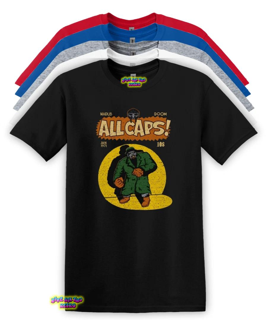 Madlib Doom All Caps MF Doom Unisex Men s and Women s T-shirts Size S-3XL S