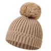 Windproof Baby Knitted Hat Solid Color Pullover Hat New Warm Beanies Cap  Infant