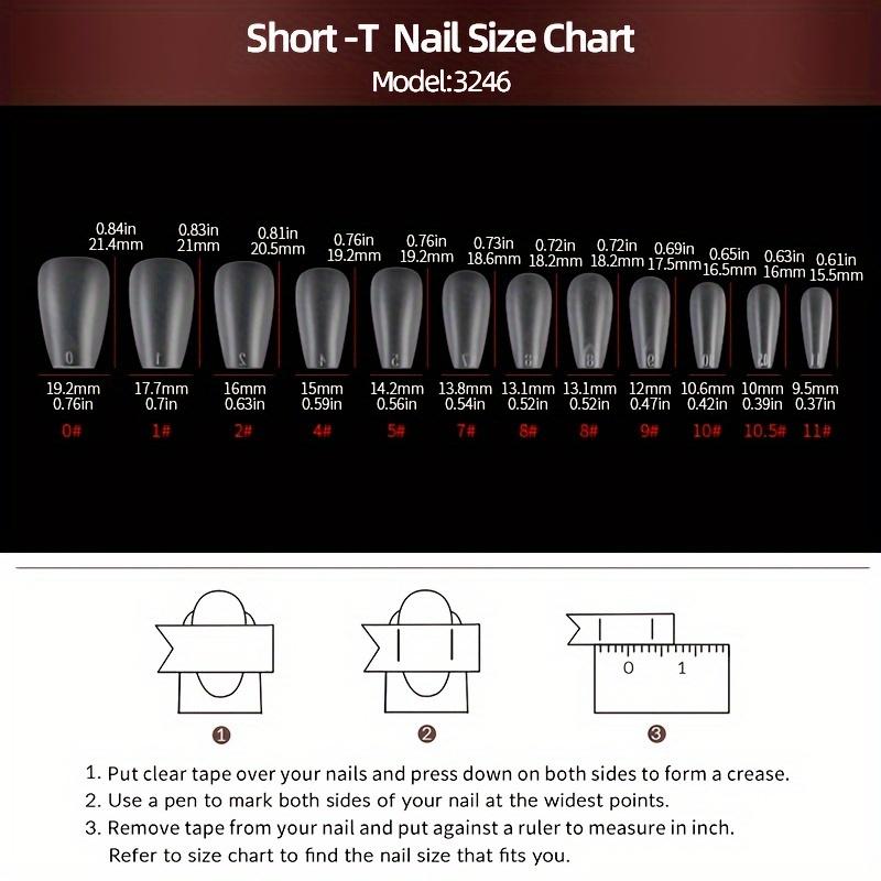 Glänzende Aufdrücknägel Kurz-T Falsche Nägel mit Glitzerakzenten, Einfach anzubringende Falschnägel für den täglichen Gebrauch & besondere Anlässe, Nagelzubehör