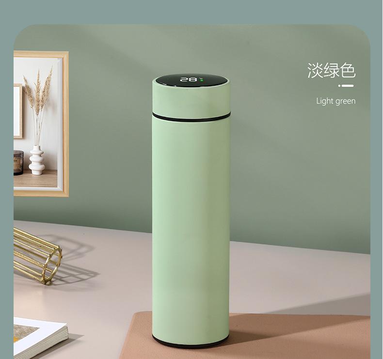 Hot Sale 304 Stainless Steel Water Bottle Vaccum Flask with Led Temperature Display