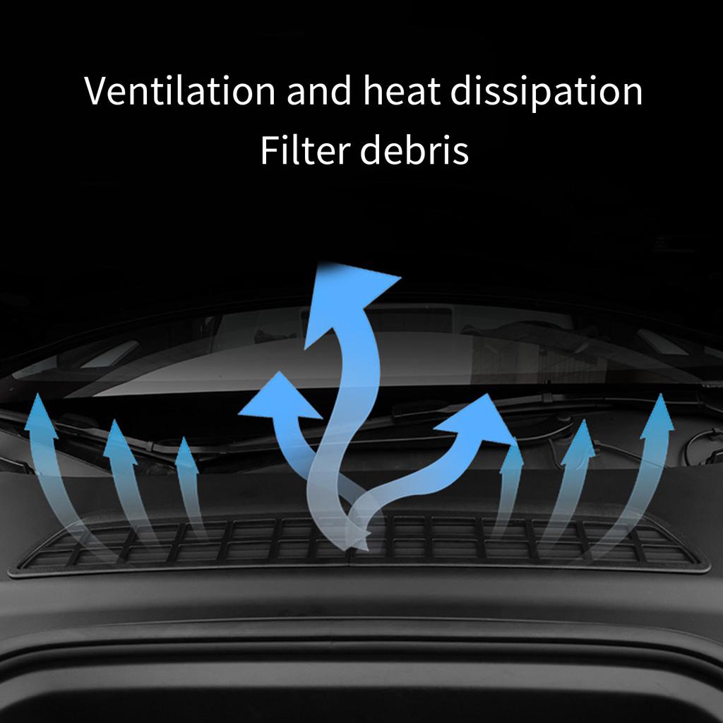 Osłona Ochronna Wlotu Powietrza Kratka Wlotu Powietrza Klimatyzacji Pokrowiec Akcesoria Samochodowe Prosta Instalacja dla ModelY