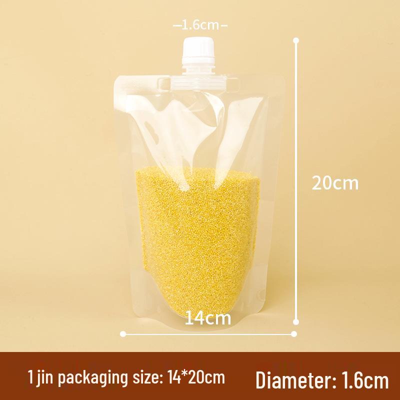 Sealed Stand-up Bag for Five & Mixed Grains - Insect & Moisture-proof Storage Solution