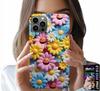 Etui Do Iphone 11 Pro Max - Kolorowe Kwiatki, Stokrotki Futerał Case