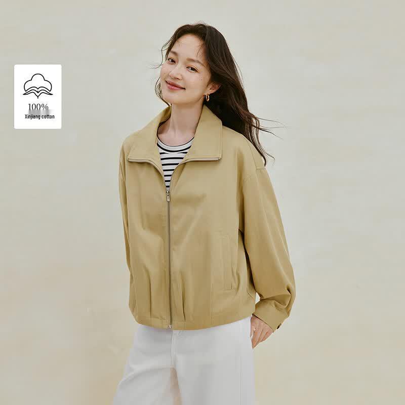 INMAN Women s 2026 Autumn Xinjiang Cotton Workwear Jacket L