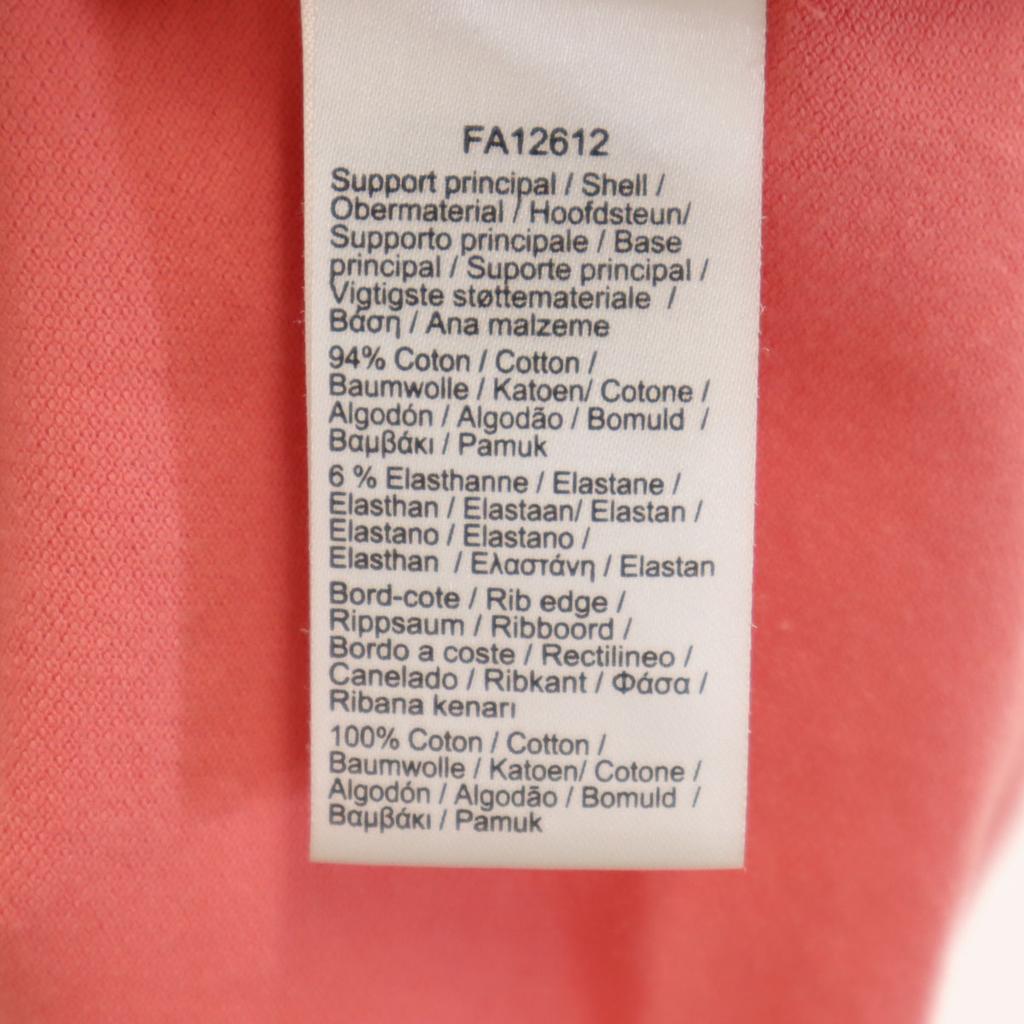 LACOSTE Short sleeve Polo shirt 40 pink Fawn Women Used