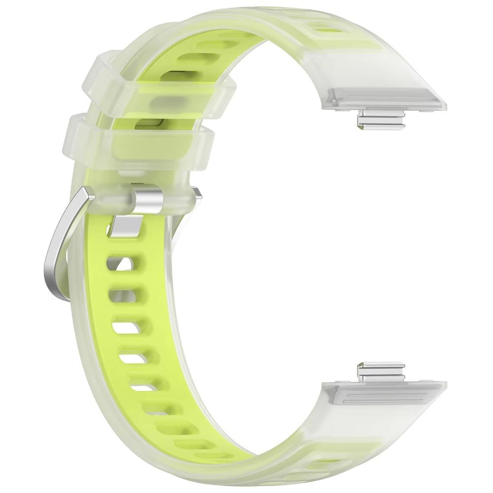 Correa de Silicona para Huawei Watch Fit 5 4 3 Deportiva Translúcida Gelatina Pulsera Ajustable para Huawei Watch Fit 5 Pro Fit 4 Pro