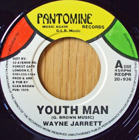 7inch Record WAYNE JARRETT - Youth Man REDPR20936 Pantomine UK Reggae, Ska & Dub Used