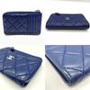 Used CHANEL MatrasseCoin Case Lambskin Women