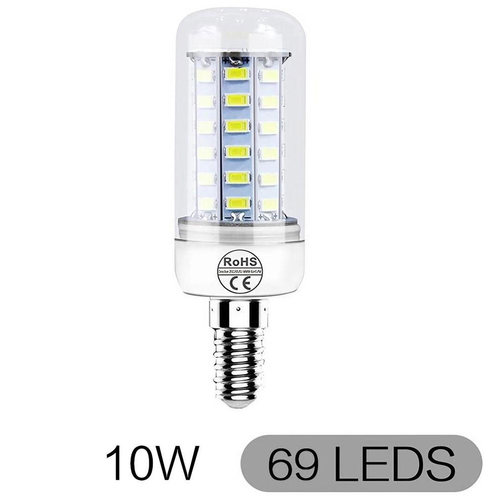 E27E14 LED Corn Bulb 3W12W 24LEDs SMD5730 Chandelier Light 200240V Bedroom Kitchen Home Decor Lighting