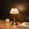 Vintage Nordic Style Table Lamp 3 Colors Dimmable Touch Control Lamp Cordless Small Gold Bedside Lamp Living Room