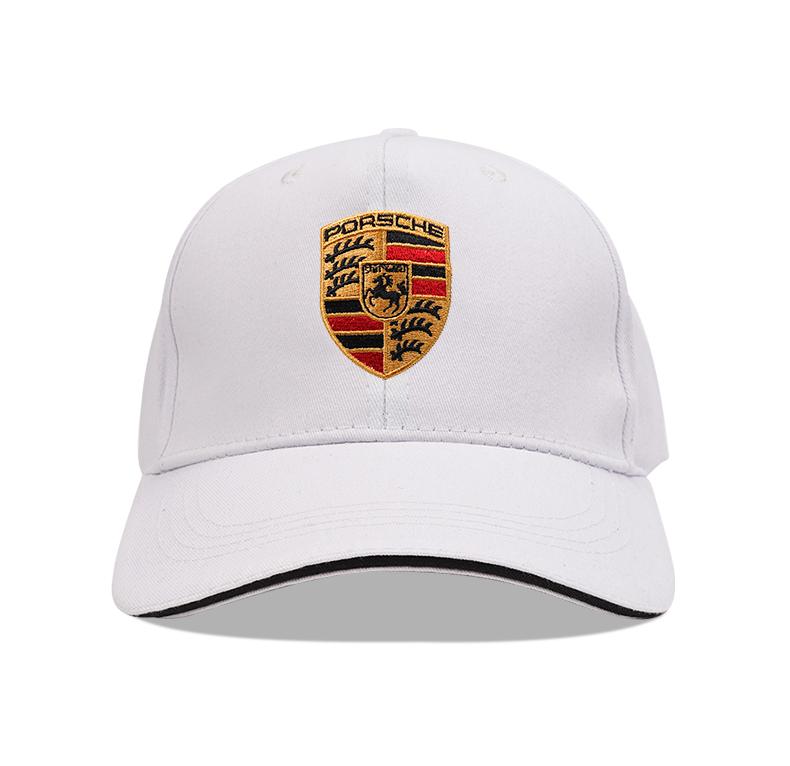 Bestickte Baseballkappe mit Snapback-Verschluss, verstellbar, lässige Kappe mit Auto-Logo für Porsche 918 Taycan Panamera Cayenne Boxster Cayman Zubehör