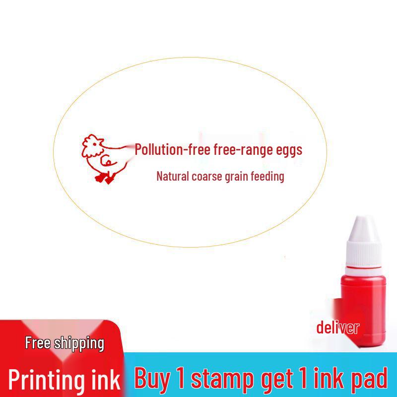 Egg Stamp for Branding: Duck, Goose, Quail