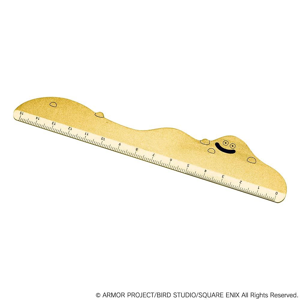 Dragon Quest Metal Ruler 15cm Stray Metal 35th Anniversary Version