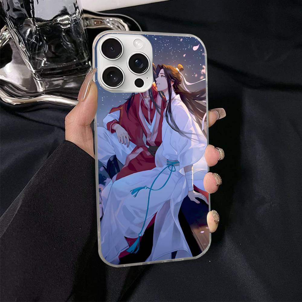 Heaven Officials Blessing Phone Case For IPhone 11 12 13 14 15 16 17 Plus Pro Max Satin Laser Glossy Cover