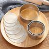 Stainless Steel Round Cake Rings Biscuit Mold DIY Dumpling Skin Cutting Tool Fondant Press Shaped Decorating Kitchen Baking Tool