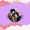 Japanese Manga XxxHolic Can Badge Anime Cartoon Round Cosplay Badge Yuuko Kimihiro Watanuki Brooch on Backpack Accessories Gift
