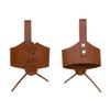 Historical Role Playing Horn Shield Medieval Style PU Leather Cover Ancient Costume Accessory Lightweight Role playing