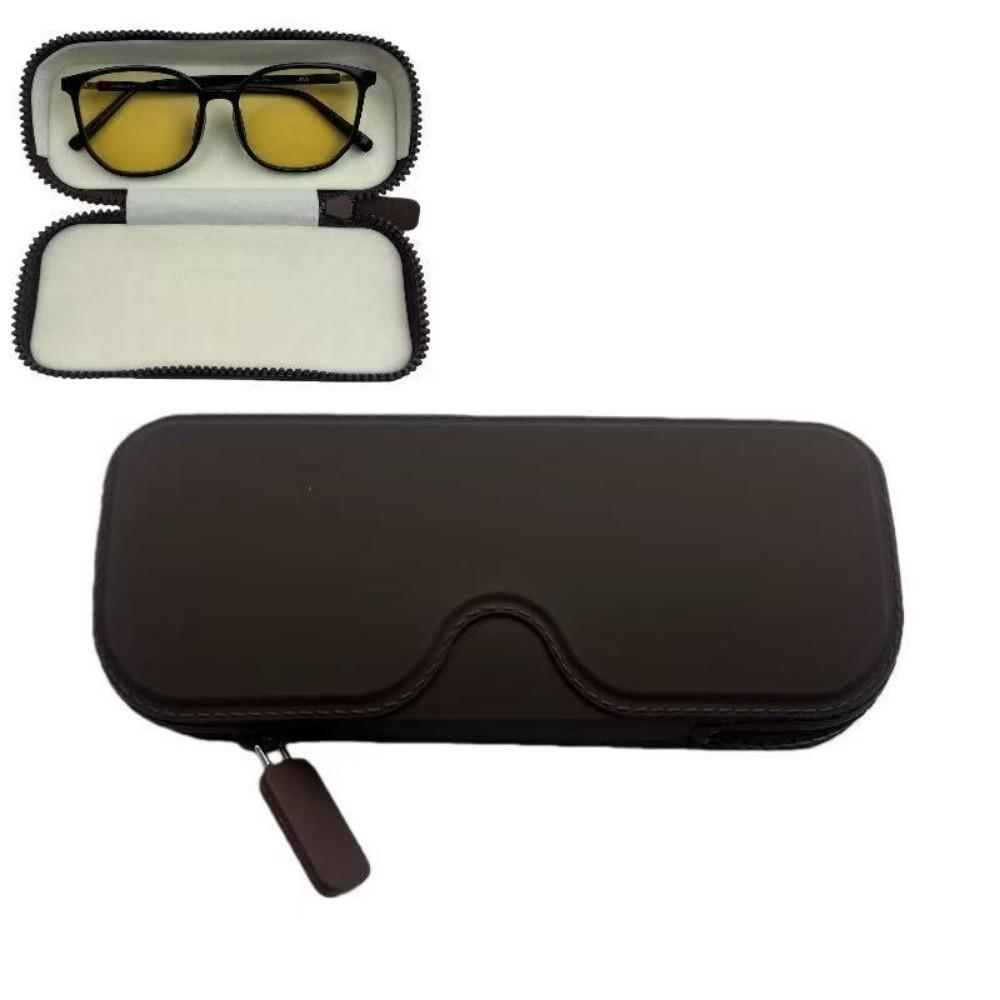Large -capacity Eyeglasses Case Dustproof Sunglasses Cover Silicone Glasses Storage Bag  Outdoor