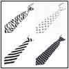Kinderanzug Businessuniform Bedruckte Gestreifte Krawatte Gummiband Auftrittsgala Kinder Baby Accessoires
