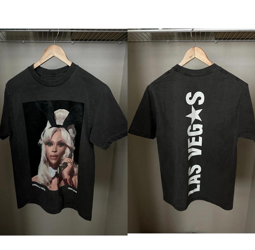 Beyonce Cowboy Carter Tour 2025 July 25 amp July 26 LAS VEGAS NV T shirt Unisex T-Shirt XL
