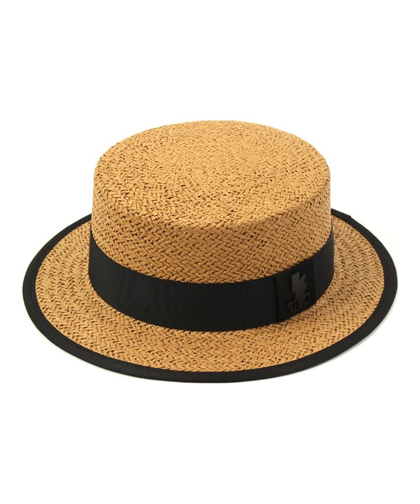 Taping Beige Panama Hat