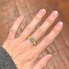 Inspired Inlay Diamonds Palace Style Brushed Snowflake Ring Exquisite and Luxurious Fashion Rings for Women Wedding